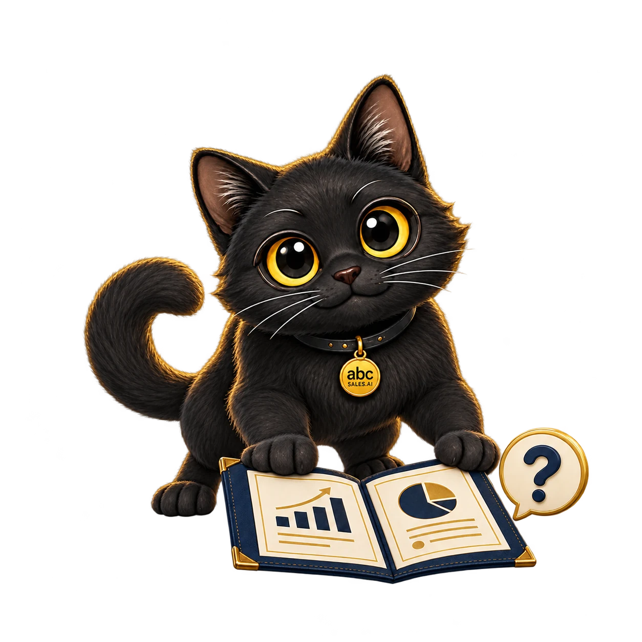Kong Ming studies an open report and a follow-up question, helping the owner understand the numbers.