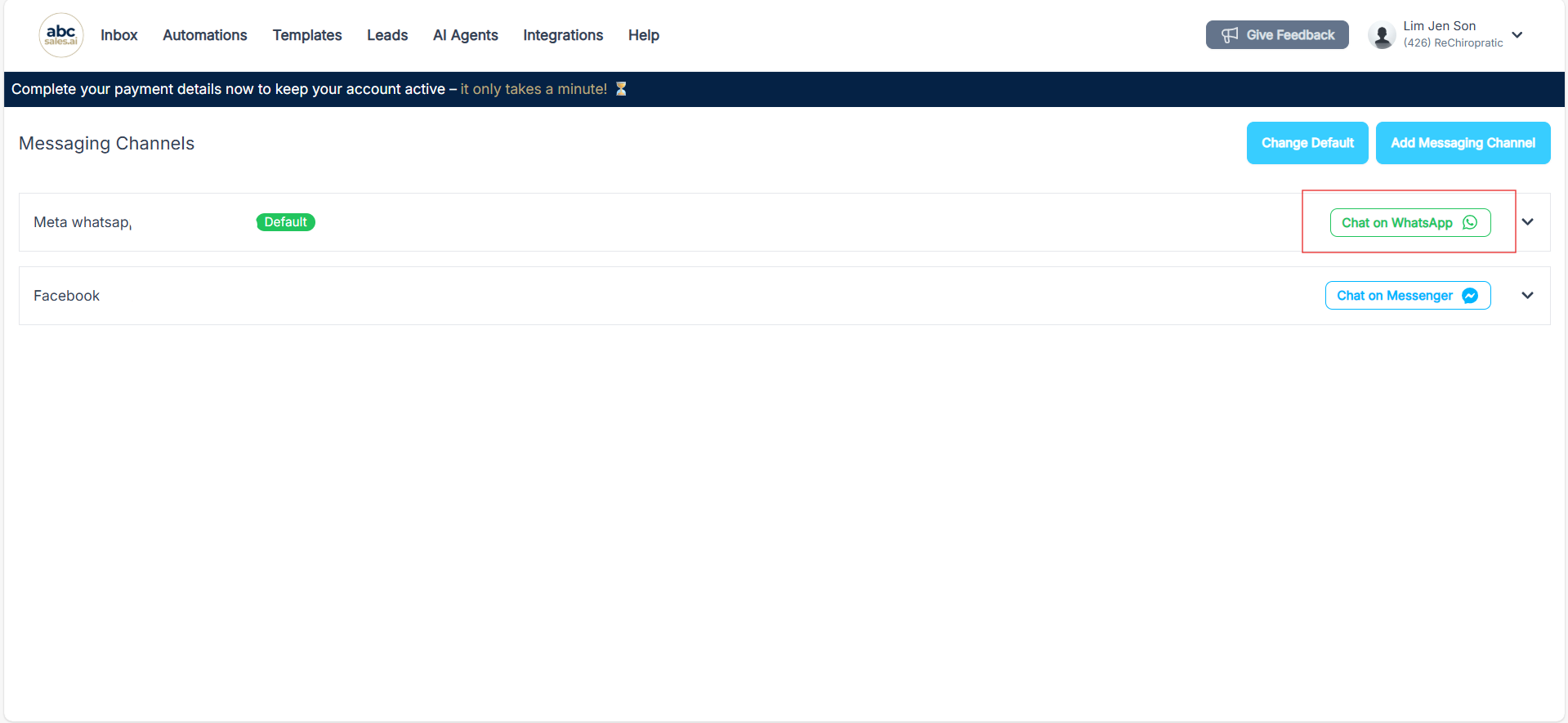 LINE Auto Lead Creation & Selective Automation - Figure 2